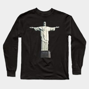 CHRIST THE REDEEMER RIO DE JANEIRO BRAZIL Long Sleeve T-Shirt